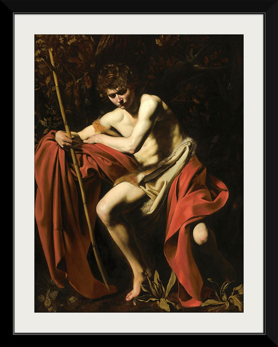 "Saint John the Baptist in the Wilderness(1604-1605)", Caravaggio