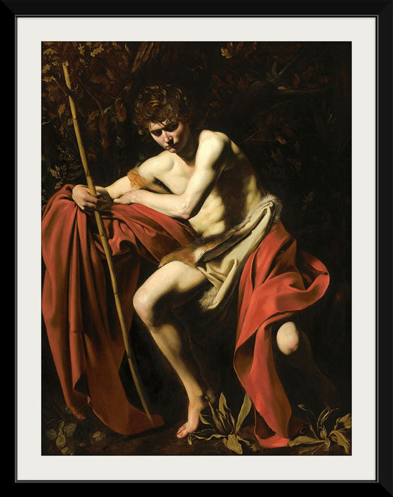 "Saint John the Baptist in the Wilderness(1604-1605)", Caravaggio