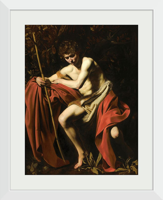 "Saint John the Baptist in the Wilderness(1604-1605)", Caravaggio