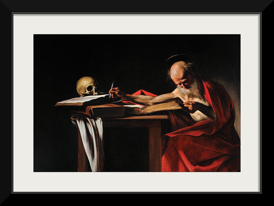 "Saint Jerome", Caravaggio