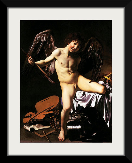 "Amor Vincit Omnia(1601-1602)", Caravaggio