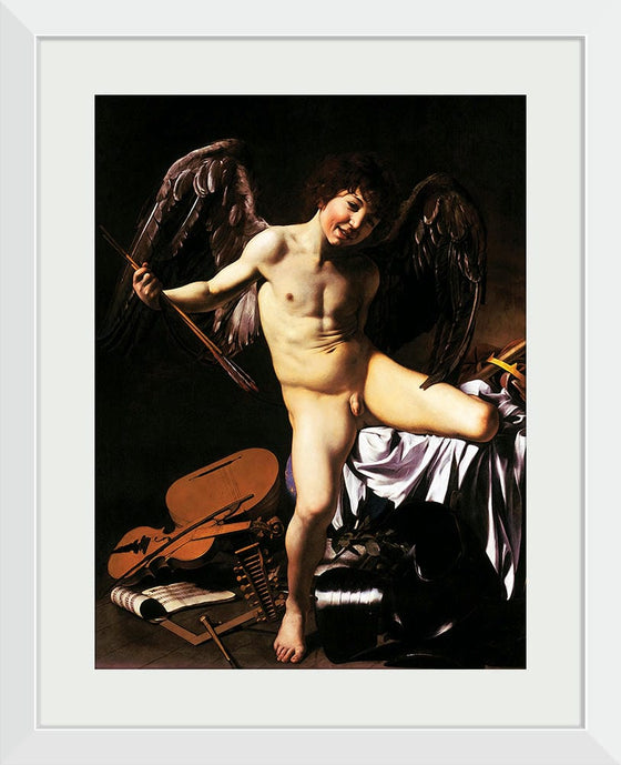 "Amor Vincit Omnia(1601-1602)", Caravaggio
