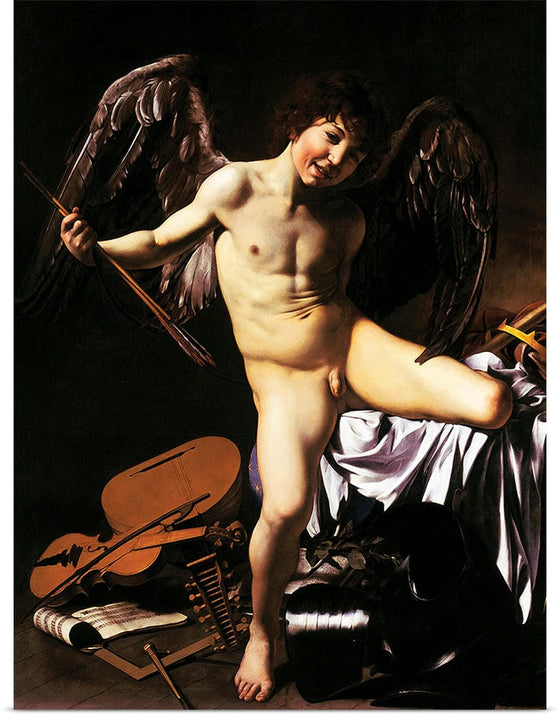 "Amor Vincit Omnia(1601-1602)", Caravaggio