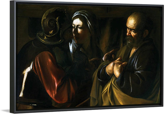 "The Denial of Saint Peter(1610)", Caravaggio