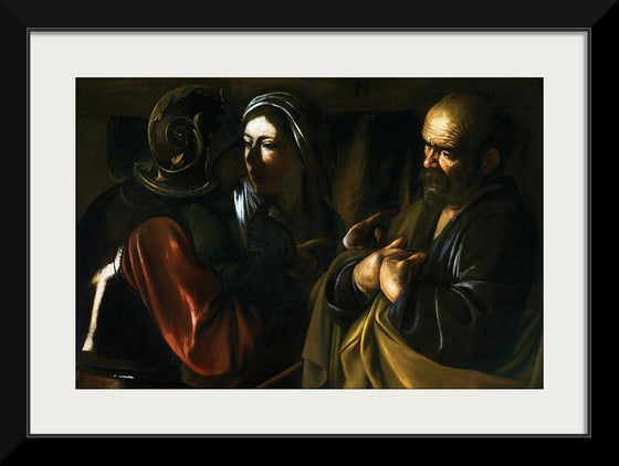 "The Denial of Saint Peter(1610)", Caravaggio