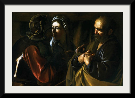 "The Denial of Saint Peter(1610)", Caravaggio