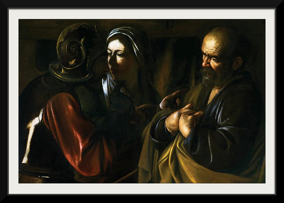 "The Denial of Saint Peter(1610)", Caravaggio