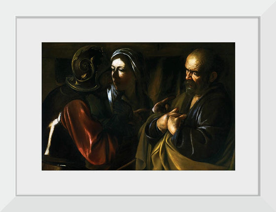 "The Denial of Saint Peter(1610)", Caravaggio