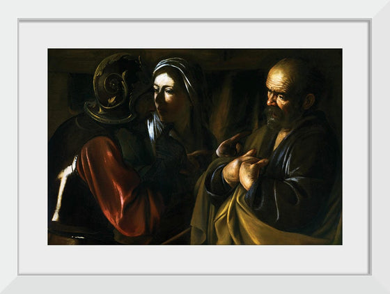 "The Denial of Saint Peter(1610)", Caravaggio