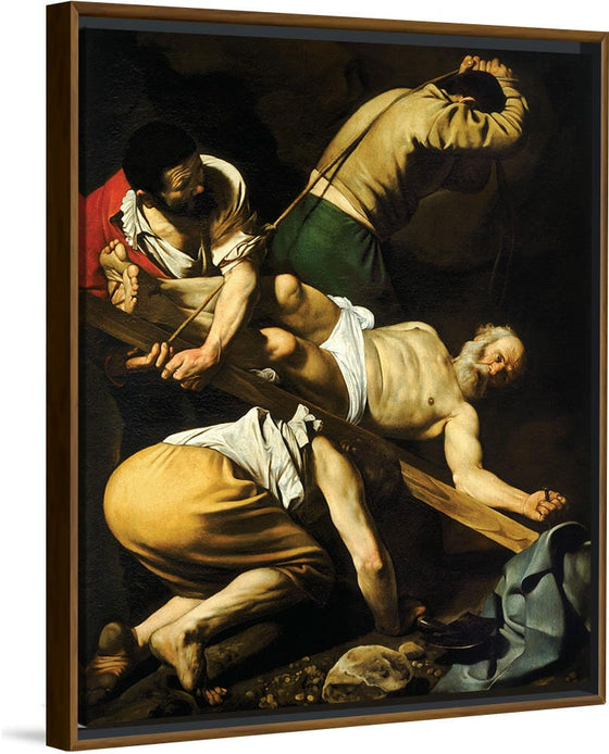 "Crucifixion of Saint Peter(1600)", Caravaggio