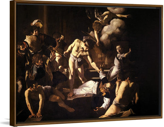 "The Martyrdom of Saint Matthew(1599-1600)", Caravaggio