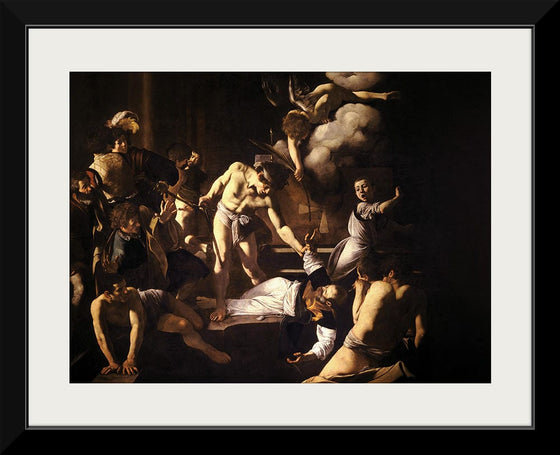 "The Martyrdom of Saint Matthew(1599-1600)", Caravaggio