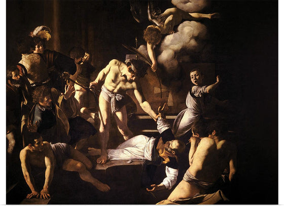 "The Martyrdom of Saint Matthew(1599-1600)", Caravaggio