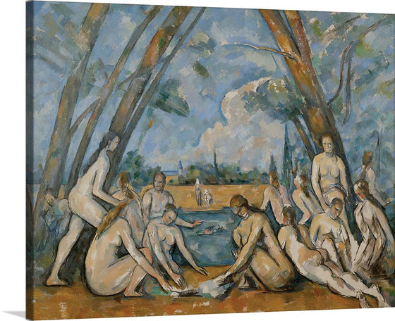 "The Large Bathers(1906)", Paul Cezanne