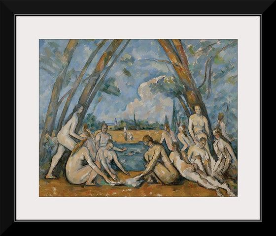 "The Large Bathers(1906)", Paul Cezanne