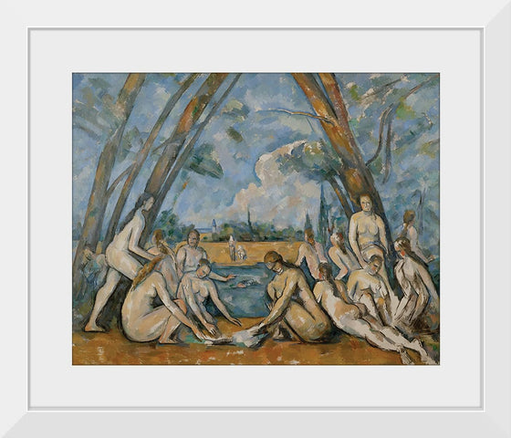 "The Large Bathers(1906)", Paul Cezanne