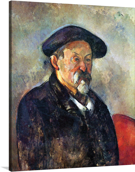 "Selbstporträt mit Barett(1898-1900)", Paul Cezanne