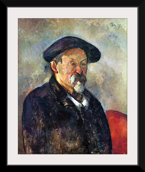 "Selbstporträt mit Barett(1898-1900)", Paul Cezanne