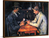 "The Card Players(1894-1895)", Paul Cezanne