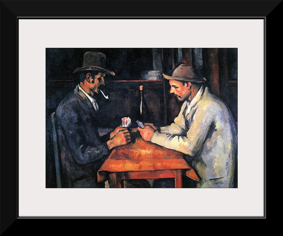 "The Card Players(1894-1895)", Paul Cezanne