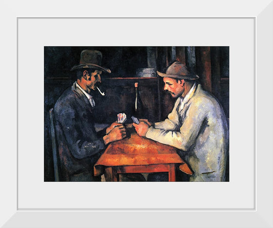 "The Card Players(1894-1895)", Paul Cezanne