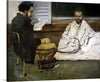 "Paul Alexis lisant à Émile Zola (Paul Alexis Reading a Manuscript to Zola)(1869)", Paul Cezanne