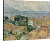 "Vue sur I'Estaque(1882-1883)", Paul Cezanne