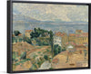 "Vue sur I'Estaque(1882-1883)", Paul Cezanne