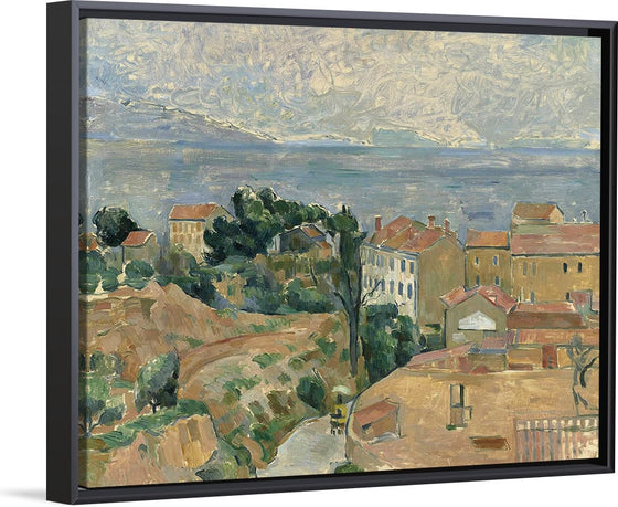 "Vue sur I'Estaque(1882-1883)", Paul Cezanne