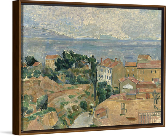 "Vue sur I'Estaque(1882-1883)", Paul Cezanne
