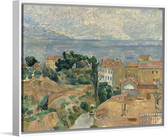 "Vue sur I'Estaque(1882-1883)", Paul Cezanne