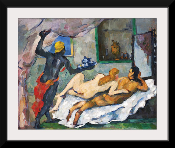 "L'Après-midi à Naples [Afternoon in Naples](1876)", Paul Cezanne
