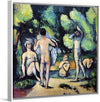 "Bathers(1879-1880)", Paul Cezanne