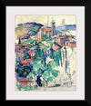 "The Village of Gardanne(1885-1886)", Paul Cezanne