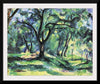 "Sous-bois(1890-1892)", Paul Cezanne