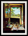 "Open door on a garden", Konstantin Somov