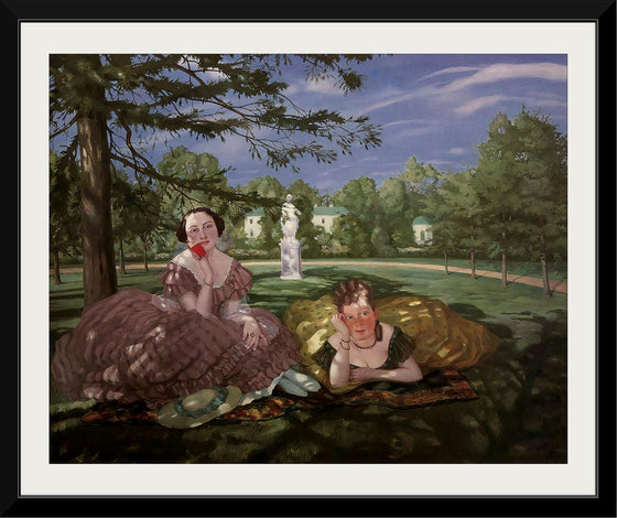 "Two ladies in the park (1919)", Konstantin Somov