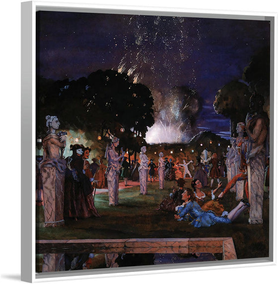 "Holiday near Venice", Konstantin Somov