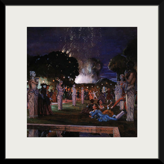"Holiday near Venice", Konstantin Somov