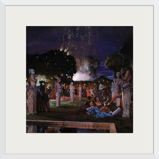 "Holiday near Venice", Konstantin Somov