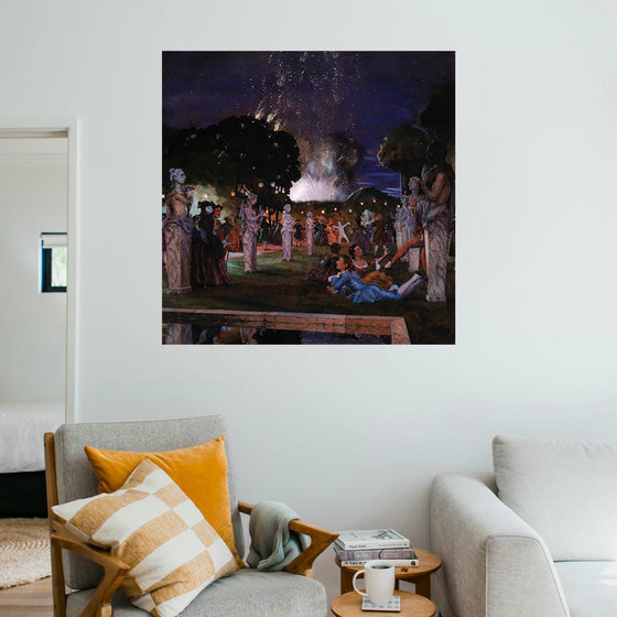 "Holiday near Venice", Konstantin Somov