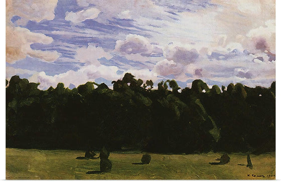 "Forest(1939)", Konstantin Somov