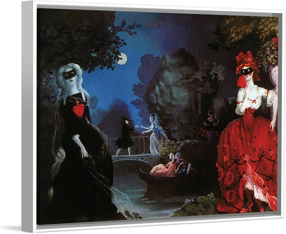 "Moonlight masquerade(1939)", Konstantin Somov