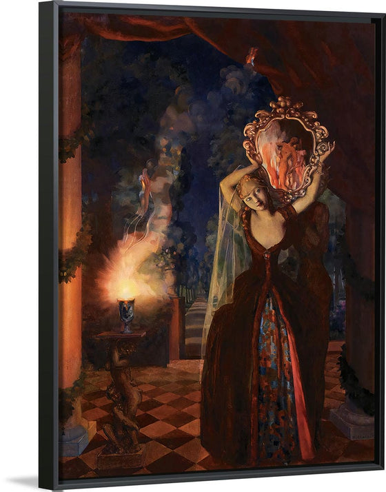 "Enchantress(1939)", Konstantin Somov