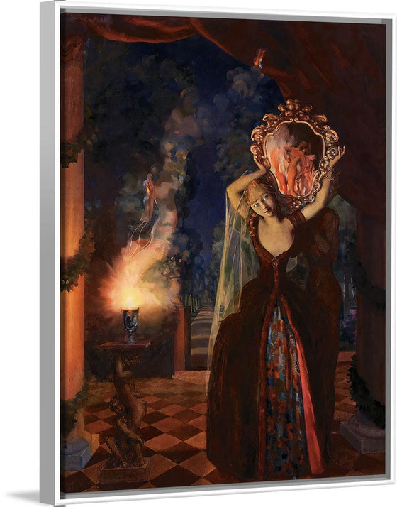 "Enchantress(1939)", Konstantin Somov
