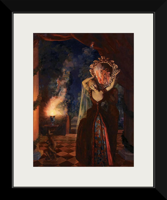 "Enchantress(1939)", Konstantin Somov