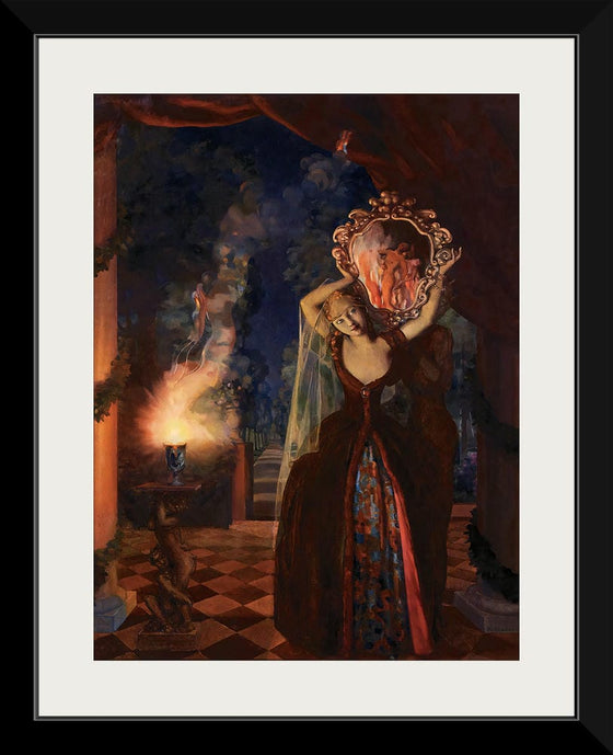 "Enchantress(1939)", Konstantin Somov