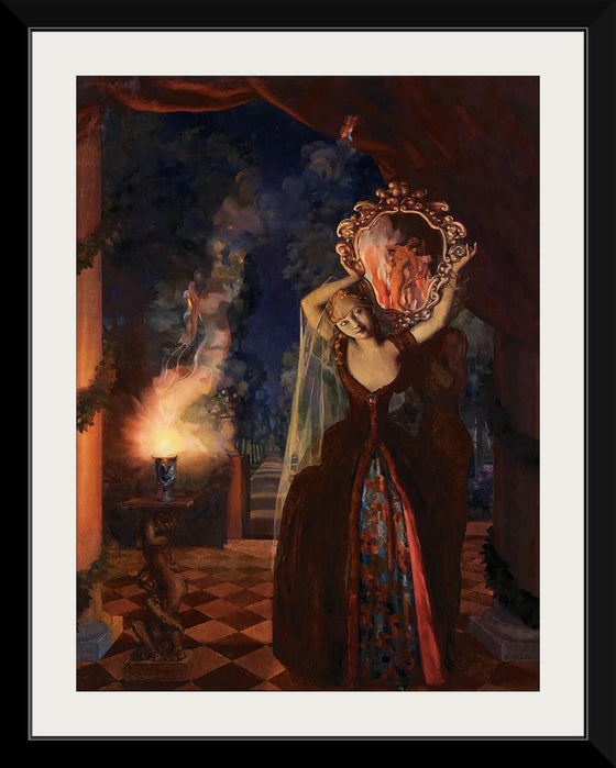 "Enchantress(1939)", Konstantin Somov