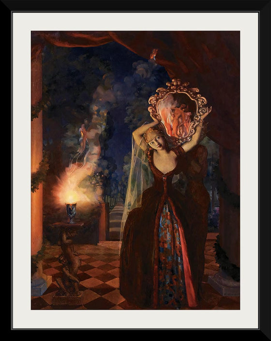 "Enchantress(1939)", Konstantin Somov