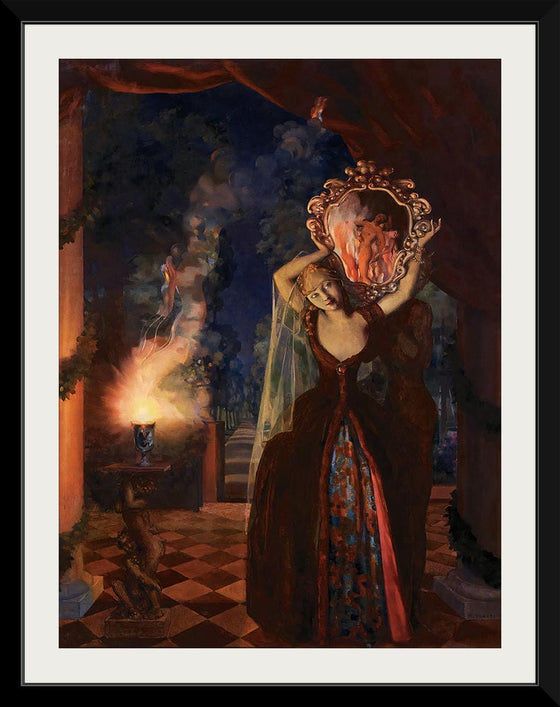 "Enchantress(1939)", Konstantin Somov